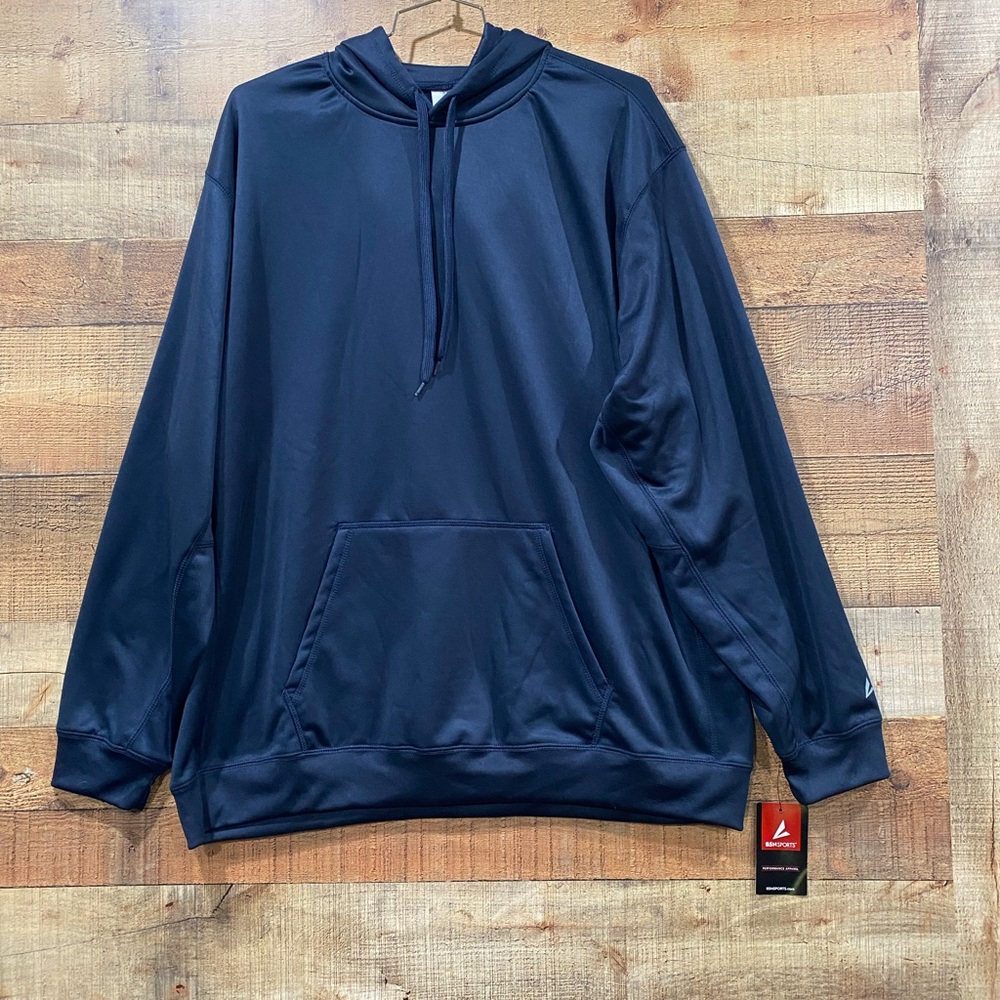 New BSN Sport Navy Mens Recruit Hoodie Size 3XL